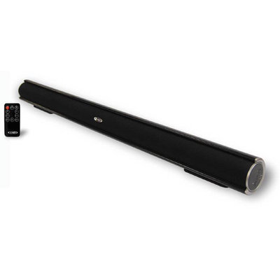 Spectra Mechandising Jensen Wall Mountable 2.0 Channel Bluetooth Sound Bar Speaker