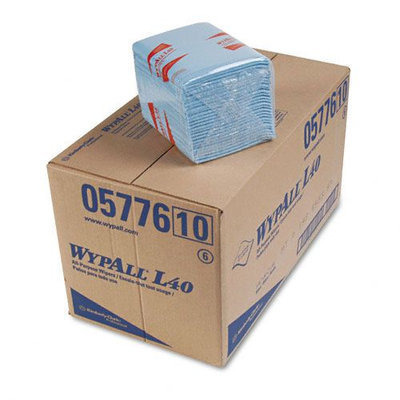 Kimberly-Clark WypAll L40 Quarterfold Wipers (Pack of 12)