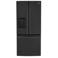 21.6 cu. ft. French Door Bottom-freezer Refrigerator w/ Water Dispenser - Black