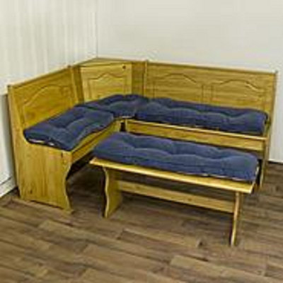 Greendale Home Fashions Hyatt 4-pc. Nook Cushion Set - Denim