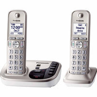 Panasonic KX-TGD222N Expandable Digital Cordless Answering System with 2 Handsets