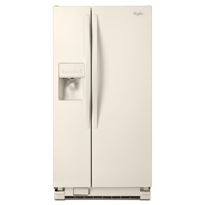 Whirlpool 21.22 Cu. Ft. Side-by-Side Refrigerator - Bisque
