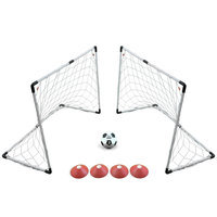 Lion Sports Inc. Two Goal 4' x 3' Soccer Game Set