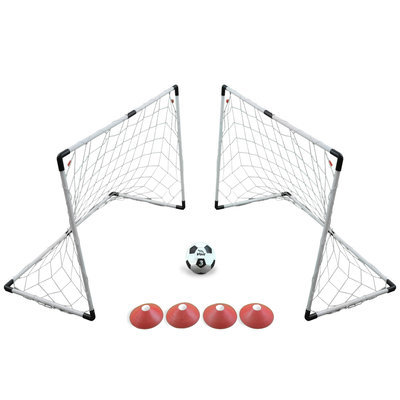 Lion Sports Inc. Two Goal 4' x 3' Soccer Game Set