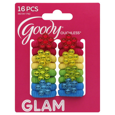 Goody Products Inc. Girls Jewel Flower Terry-O's, 16 pcs