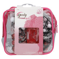Goody Products Inc. Goody Girls Mosiac Twin Beads/Hinge Barrette Combo Pack, 48 CT