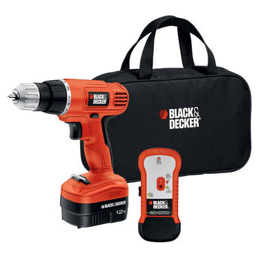 Black & Decker GCO12SFB 12V Cordless Drill and Stud