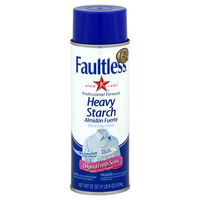 Faultless Heavy Starch, Original Fresh Scent, 22 oz (1 lb 6 oz) 624 g - FAULTLESS STARCH/BON AMI CO.