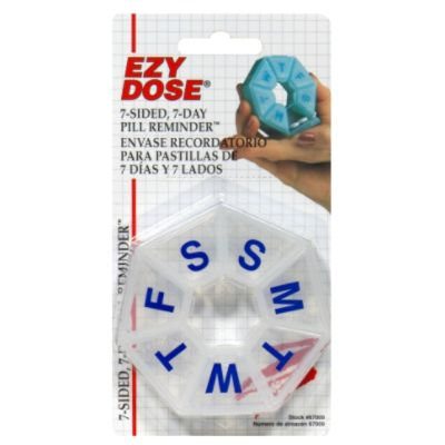 Apothecary 7Day 7sided pill reminder Medium