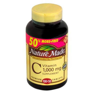 Vitamin C, 1000 mg, Premium Tablets, 150 tablets - Nature Made