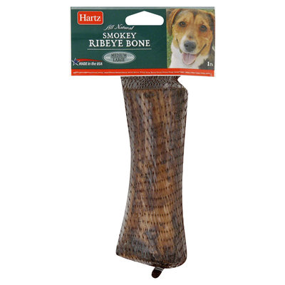 Hartz Ribeye Bone, Smokey, 1 bone - HARTZ MOUNTAIN CORP.