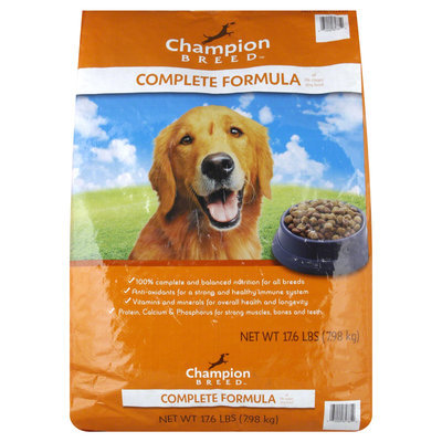 Champion Breed Dog Food, All Life Stages, Complete Formula, 17.6 lb (7.98 kg) - KMART CORPORATION