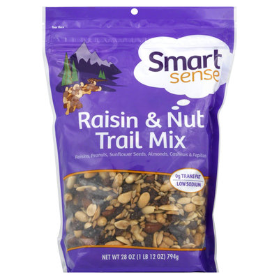 Smart Sense Trail Mix, Raisin & Nut, 28 oz (1 lb 12 oz) 794 g - KMART CORPORATION
