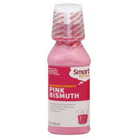 Kmart Corporation Smart Sense Pink Bismuth, Maximum Strength 8 fl oz (236 ml)