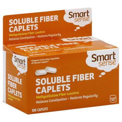 Kmart Corporation Soluble Fiber, Caplets, 100 caplets