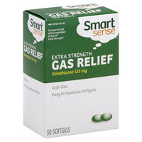 Kmart Corporation Gas Relief, Extra Strength, 125 mg, Softgels, 50 softgels