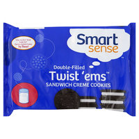 Smart Sense Cookies, Sandwich Creme, Double-Filled, Twist 'ems