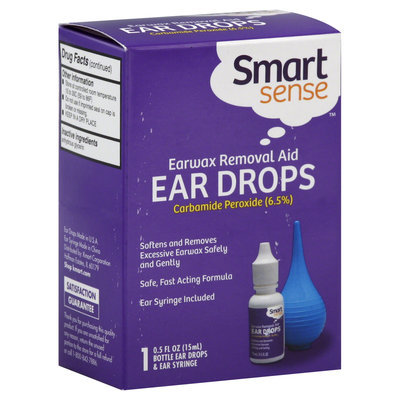 Smart Sense Ear Drops, Earwax Removal Aid, 1 kit - KMART CORPORATION