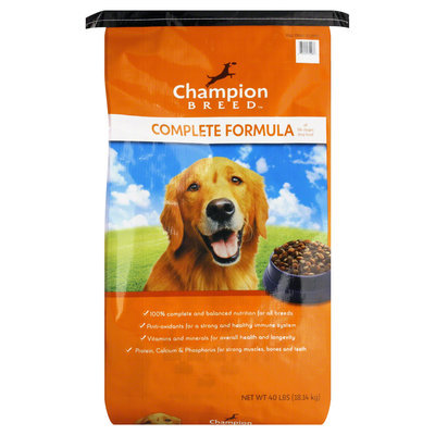Champion Breed Dog Food, All Life Stages, Complete Formula, 40 lb (18.14 kg) - KMART CORPORATION