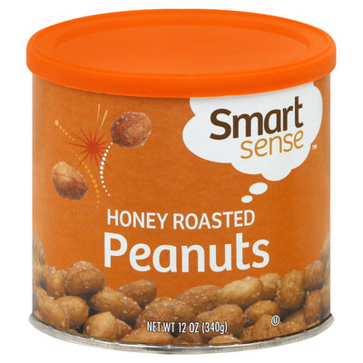 Smart Sense Peanuts, Honey Roasted, 12 oz (340 g) - mygofer