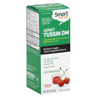 Smart Sense Tussin DM, Adult, Cherry Flavor, 4 oz - KMART CORPORATION