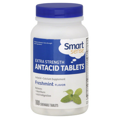 Mygofer Smart Sense Antacid Tablets, Extra Strength, Freshmint Flavor, 100 tablets