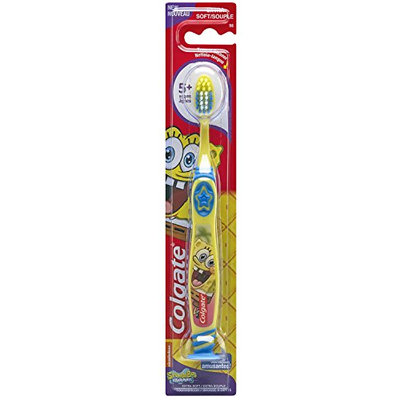 Colgate® Kids SpongeBob SQUAREPANTS™ Toothbrush with Suction Cup