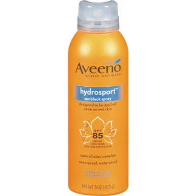 Aveeno® Hydrosport SPF 85 Sunblock Spray