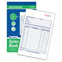Adams Business Forms Sales Order Book, 2-Part, 5-9/16