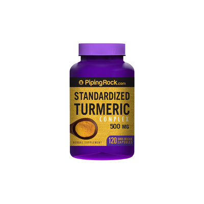 Piping Rock Turmeric Curcumin 500mg 120 Capsules