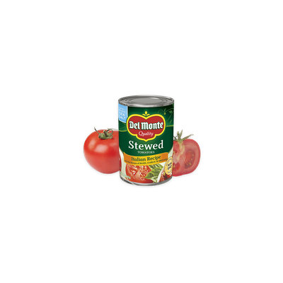 Del Monte® Italian Recipe Stewed Tomatoes with Basil, Garlic & Oregano