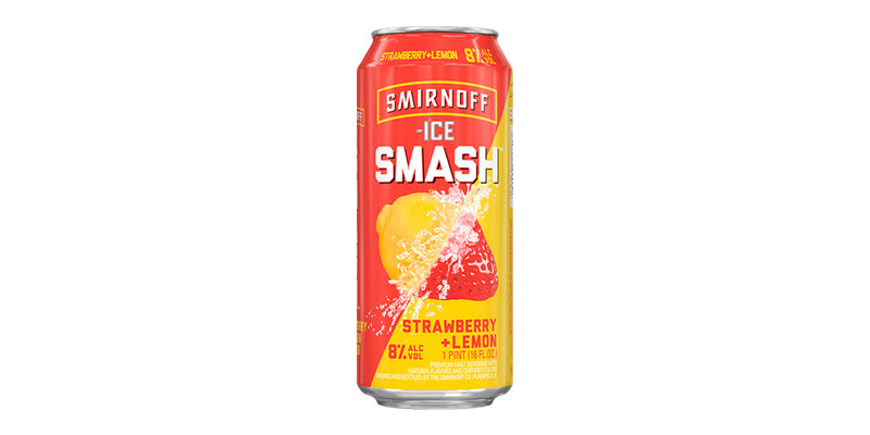 SMIRNOFF Ice Smash Strawberry Lemon Reviews 2019