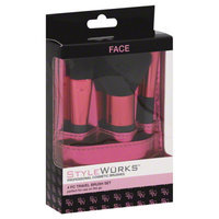 StyleWurks 4 piece Travel Brush Set