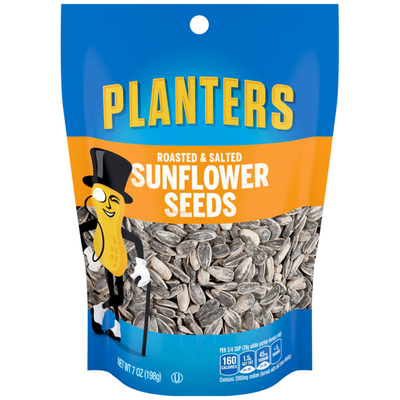 Planters Roasted & Salted Sunflower Seeds Bag