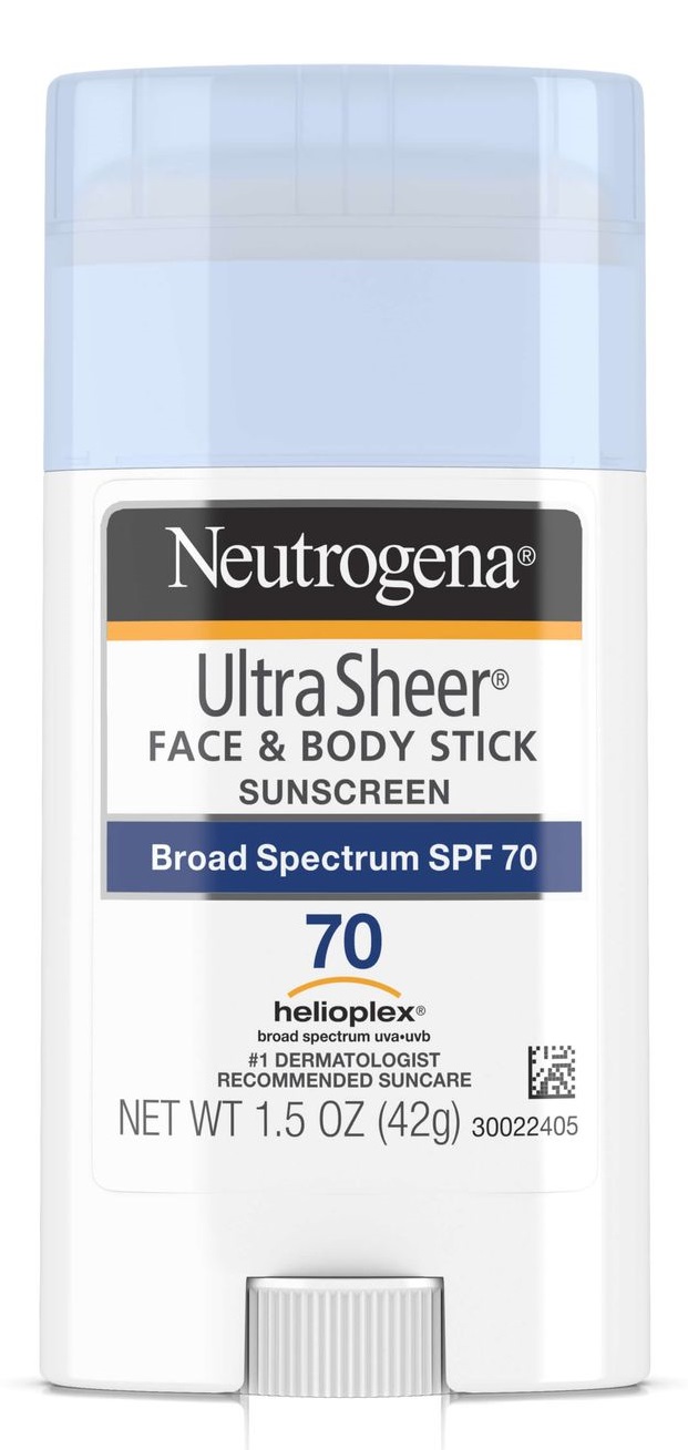 Neutrogena® Ultra Sheer® Face + Body Stick Sunscreen Broad Spectrum SPF 70