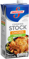 Campbell's Swanson Soup Company Unsalted Chicken Cooking Stock