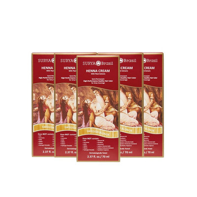 Surya Brasil Henna Cream Semi-Permanent Hair Color