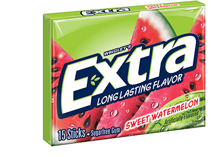 Wrigley's Extra Fruit Sensations Sweet Watermelon Sugarfree Gum