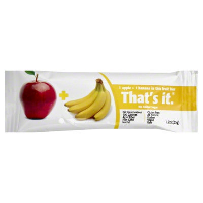 That's It. That's It - Fruit Bar Apples Bananas - 1.2 oz.