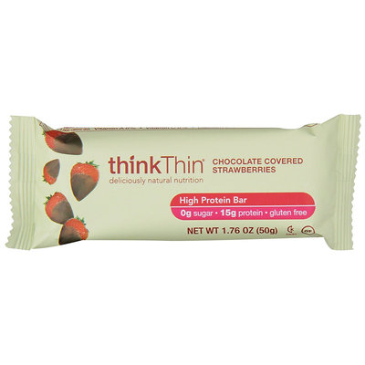 thinkThin Chocolate Covered Strawberry High Protein Bar