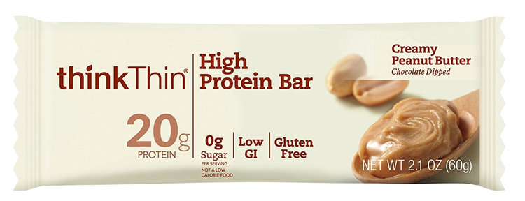 Think Thin Creamy Peanut Butter Bars
