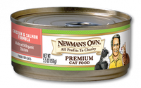 Newman's Own Organics Premium Chicken & Salmon Cat Food