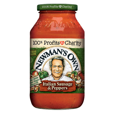 Newman's Own All Natural Italian Sausage & Peppers Pasta Sauce
