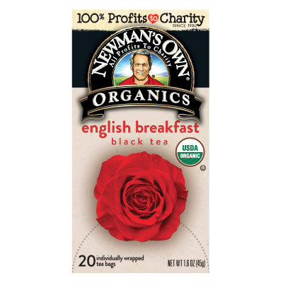 Newman's Own Organic English Breakfast Tea