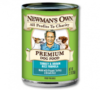 Newman's Own Organics Premium Dog Food Turkey & Brown Rice Formula