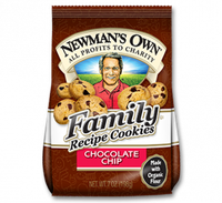 Newman's Own Organics Family Recipe Cookies Chocolate Chip