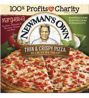 Newman's Own All Natural Organic Thin & Crispy Margherita Pizza