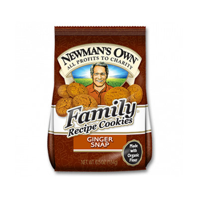 Newman's Own Organic Family Recipe Cookies Ginger Snap
