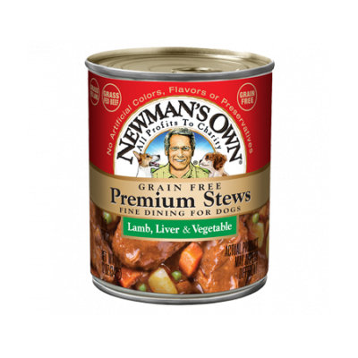 Newman's Own Grain Free Lamb Liver & Vegetable Stew For Dogs