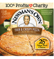 Newman's Own Thin & Crispy Crust Four Cheese Pizza
